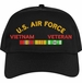 Air Force Vietnam Veteran with Ribbons Embroidered Cap