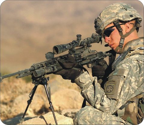 Airborne In Afghanistan Mouse Pad