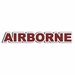 Airborne Window Strip Decal