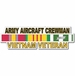 Aircraft Crewman Vietnam Veteran Window Strip Decal