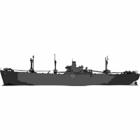 AK Cargo Ships Thumbnail Illustration