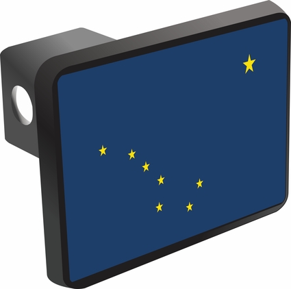 Alaska State Flag Hitch Cover