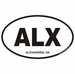 Alexandria Virginia Oval Decal