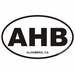 Alhambra California Oval Decal