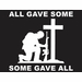 All Gave Some Fallen Soldier Memorial Decal