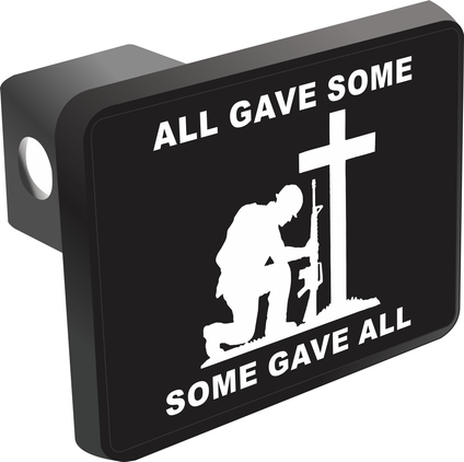 All Gave Some Fallen Soldier Memorial Hitch Cover