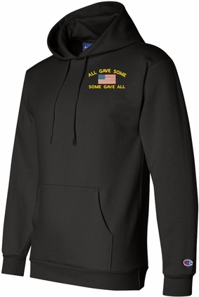All Gave Some, Some Gave All with American Flag Hoodie