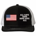 All Gave Some, Some Gave All with American Flag Split USA Mesh Split-Cap