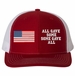 All Gave Some, Some Gave All with American Flag Split USA Mesh Split-Cap