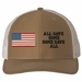 All Gave Some, Some Gave All with American Flag Split USA Mesh Split-Cap