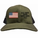 All Gave Some, Some Gave All with American Flag Split USA Mesh Split-Cap
