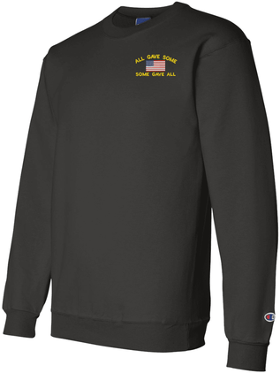 All Gave Some, Some Gave All with American Flag Sweatshirt