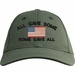 All Gave Some, Some Gave All with American Flag USA Cotton-Twill