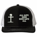 All Gave Some, Some Gave All with Gravesite Split USA Mesh Split-Cap