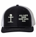 All Gave Some, Some Gave All with Gravesite Split USA Mesh Split-Cap