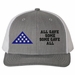 All Gave Some, Some Gave All with Honor Flag Split USA Mesh Split-Cap