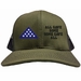 All Gave Some, Some Gave All with Honor Flag Split USA Mesh Split-Cap