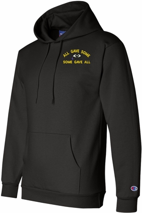 All Gave Some, Some Gave All with Teardrop Hoodie