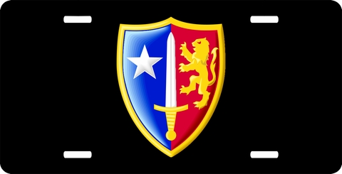 Allied Command Europe License Plate