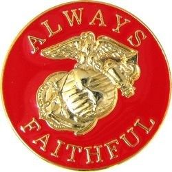 Always Faithful Lapel Pin