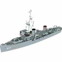 AM Mine Warfare Ships Thumbnail Illustration