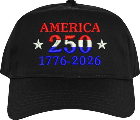 America 250 Embroidered Cap