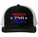 America 250 Embroidered Mesh-Back Cap
