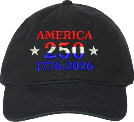 America 250 Unstructured Dad Cap