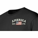 America Est 1776 Embroidered T-Shirt