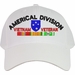 Americal Division Vietnam Veteran Embroidered Cap with Ribbons