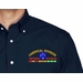 Americal Division Vietnam Veteran with Ribbons Embroidered Dress Shirt