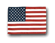 AMERICAN  4' X 6' NYLON EMBROIDERED FLAG