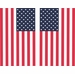 American Flag & Reverse American Flag Decal