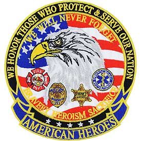 American Heroes 5.25" Jacket Patch