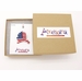 Americana Alaska State Pin
