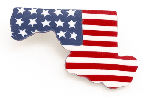 Americana Maryland State Pin