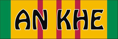An Khe Vietnam Decal Sticker