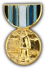 Antarctica Service Medal Hat Pin