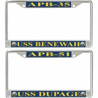 APB Barracks Transport Ships License plate Frames Thumbnail Illustration