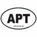 Appleton Wisconsin Oval Decal