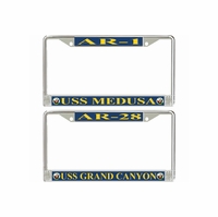 AR Cable Repair Ships License Plate Frames Thumbnail Illustration