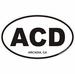 Arcadia California Oval Decal