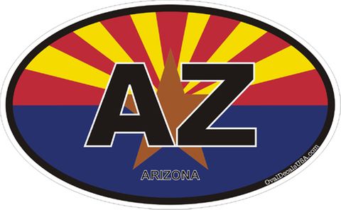 Arizona State Decal Sticker