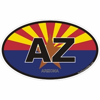 Arizona State Decals Stickers Thumbnail Illustration