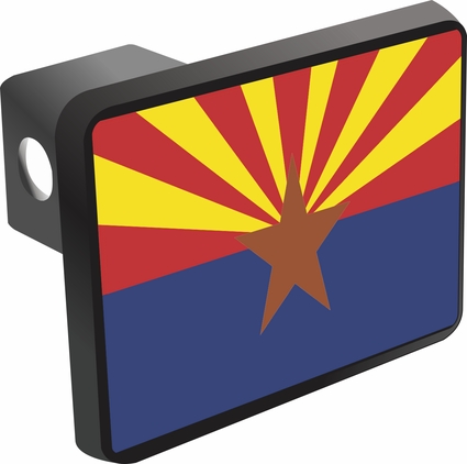 Arizona State Flag Hitch Cover