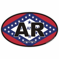 Arkansas Decals Stickers Thumbnail Illustration