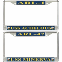 ARL Landing Craft Repair Ships License Plate Frames Thumbnail Illustration
