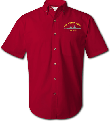 Arleigh Burke Class Button Down Dress Shirt - CLOSEOUT SALE!
