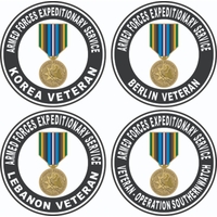 Armed Forces Expeditionary Medal Decals Thumbnail Illustration