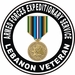 Armed Forces Expeditionary Medal Lebanon Decal